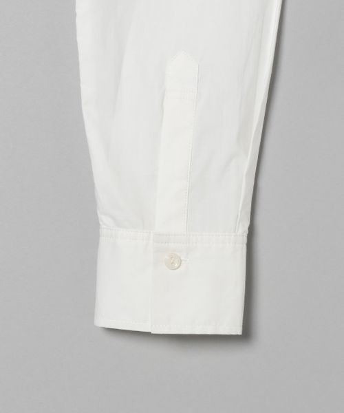 JEANASIS（ジーナシス）の「70コットンショートレギュラーシャツLS/172419（シャツ/ブラウス・レディース・ホワイト/ライトブルー・FREE）」の9枚目の写真