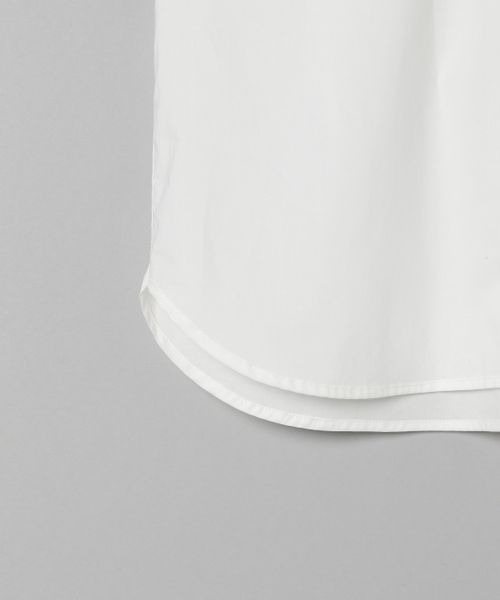 JEANASIS（ジーナシス）の「70コットンショートレギュラーシャツLS/172419（シャツ/ブラウス・レディース・ホワイト/ライトブルー・FREE）」の10枚目の写真