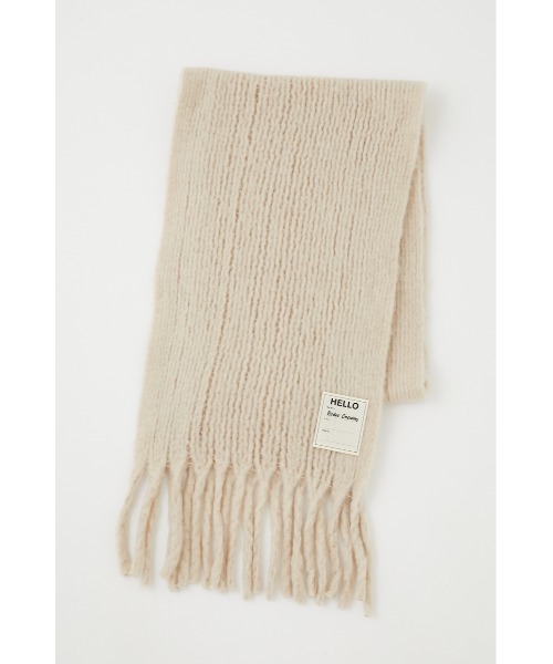 RODEO CROWNS WIDE BOWL（ロデオクラウンズワイドボウル）の「CANDY COLOR マフラー（マフラー・レディース・ライトブルー/ブラック/アイボリー/ピンク・FREE）」の2枚目の写真