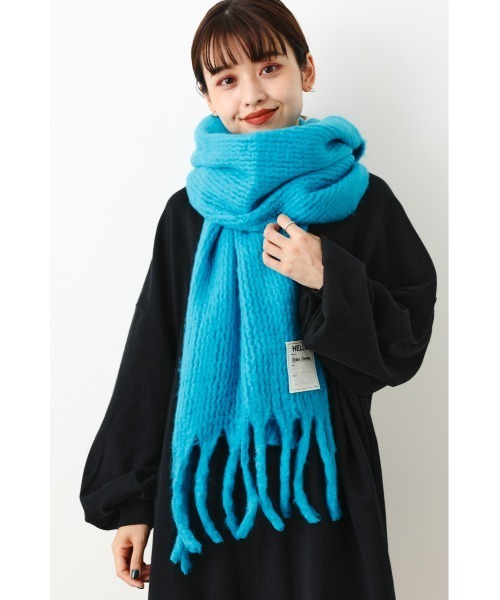 RODEO CROWNS WIDE BOWL（ロデオクラウンズワイドボウル）の「CANDY COLOR マフラー（マフラー・レディース・ライトブルー/ブラック/アイボリー/ピンク・FREE）」の19枚目の写真