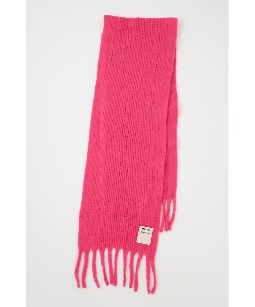 RODEO CROWNS WIDE BOWL（ロデオクラウンズワイドボウル）の「CANDY COLOR マフラー（マフラー・レディース・ライトブルー/ブラック/アイボリー/ピンク・FREE）」の6枚目の写真