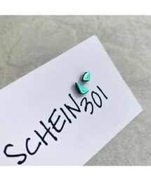 【schein】ガラスのとろけるピアス(MA)