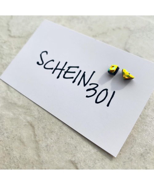 tone(トーン)の「【schein】ガラスのとろけるピアス(MA)(ピアス(両耳用)・レディース・A/C/D/E/F・FREE)」の3枚目の写真