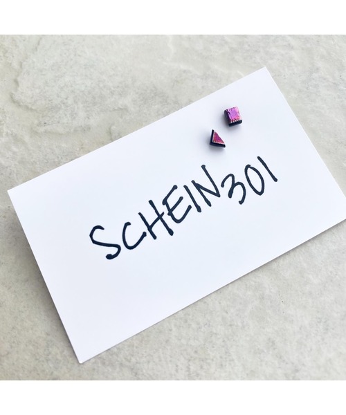 tone(トーン)の「【schein】ガラスのとろけるピアス(MA)(ピアス(両耳用)・レディース・A/C/D/E/F・FREE)」の1枚目の写真