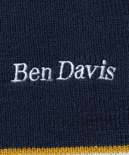 BEN DAVIS(ベンデイビス)の「【BEN DAVIS(ベンデイビス)】ROWER KNIT POLO / マルチボーダー ハーフジップ オーバーサイズ ニット ポロ(ニット/セーター・メンズ・グリーン系その他2/ブラック/ネイビー/オレンジ・LARGE/X-LARGE/MEDIUM)」の18枚目の写真