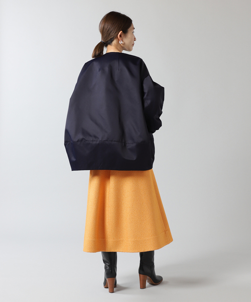 〈美品〉VERMEIL par iena ベビーサテン バルーンブルゾン XXL 美品〉VERMEIL par iena ベビーサテン バルーンブルゾン XXL