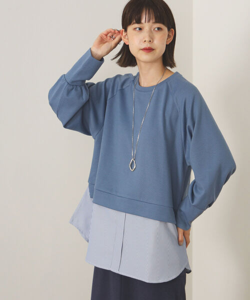 BEAMS HEART / サカリバ × ストライプ プルオーバー（Tシャツ/カットソー）｜BEAMS HEART（ビームスハート）