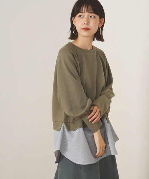 BEAMS HEART / サカリバ × ストライプ プルオーバー（Tシャツ/カットソー）｜BEAMS HEART（ビームスハート）