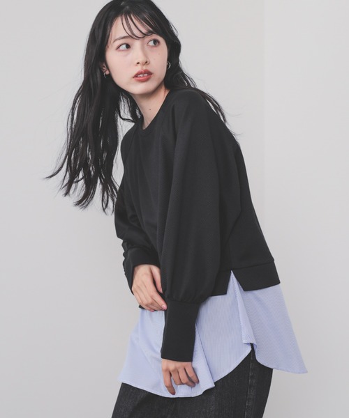 BEAMS HEART / サカリバ × ストライプ プルオーバー（Tシャツ/カットソー）｜BEAMS HEART（ビームスハート）