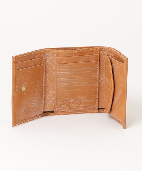 ブライドル レザー トリフォールド ウォレット（財布）｜POLO RALPH