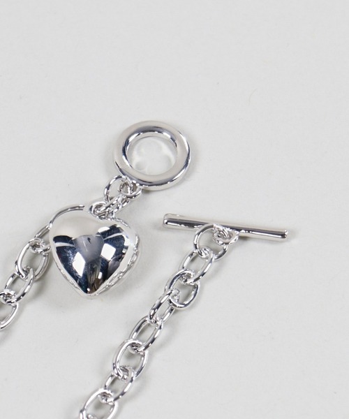 3Dハートメタルブレスレット（ブレスレット）｜SPINNS（スピンズ）の