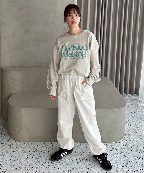 feepur（フェピュール）の「ミニ裏毛アソートロゴスウェット（スウェット・レディース・オートミール/ホワイト/ベージュ系その他/オフホワイト/ホワイト系その他/ベージュ系その他2・MEDIUM）」の21枚目の写真