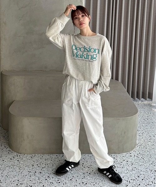 feepur（フェピュール）の「ミニ裏毛アソートロゴスウェット