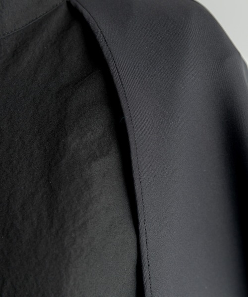 ear PAPILLONNER（イアパピヨネ）の「【SUM1 STYLE（スミスタイル）】セパレートボリュームスリーブワンピース（ワンピース・レディース・ブラック・FREE）」の9枚目の写真