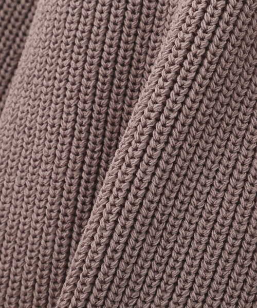 PROPORTION BODY DRESSING(プロポーションボディドレッシング)の「ショート丈パール片畦カーディガン / 1213174200(カーディガン/ボレロ・レディース・グレー/オフホワイト/パープル・FREE)」の6枚目の写真