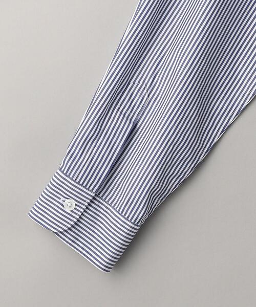 BEAUTY&YOUTH UNITED ARROWS（ビューティーアンドユースユナイテッドアローズ）の「クリアリー ストライプ レギュラー フォルムテーパード シャツ（シャツ/ブラウス・メンズ・ネイビー/ベージュ/ホワイト・S/L/XL/M）」の17枚目の写真