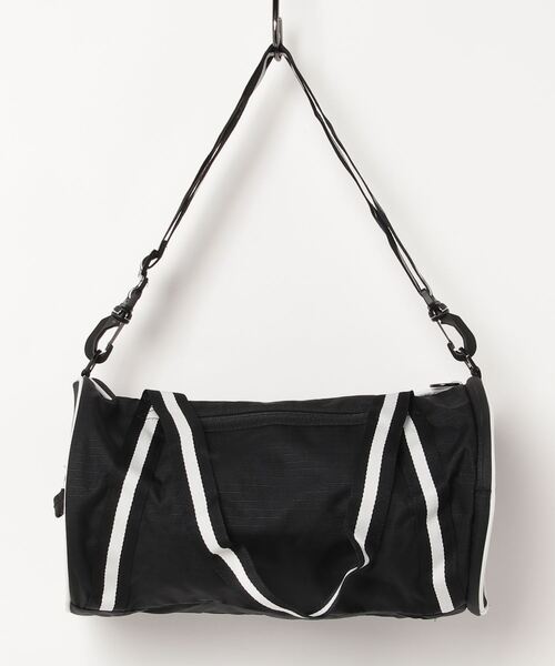 NIKE(ナイキ)の「NIKE HERITAGE DUFF RETRO ナイキ ヘリテージ レトロ ダッフル(ボストンバッグ・メンズ・ベージュ/ブラック・FREE)」の4枚目の写真