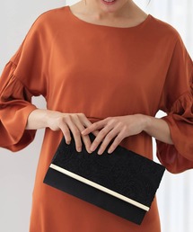 Edit Sheen | ケミカルレースパーティークラッチ(クラッチバッグ)