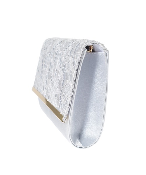Edit Sheen（エディットシーン）の「ケミカルレースパーティークラッチ（クラッチバッグ・レディース・シルバー/ブラック・FREE）」の17枚目の写真