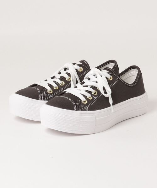 earth music&ecology（アースミュージックアンドエコロジー）の「6610 earth music&ecology 軽量スニーカー（スニーカー・レディース・ダークグレー/マスタード/ライトピンク/ベージュ・23.0cm/23.5cm/24.5cm/24.0cm/22.5cm）」の2枚目の写真