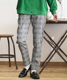 ギンガムチェック」に該当するパンツ（テーパード）ファッション