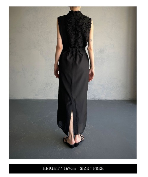 &g'aime（アンジェム）の「【&g’aime】シアータイトスカート（スカート・レディース・ブラック/グレイッシュベージュ・FREE）」の19枚目の写真