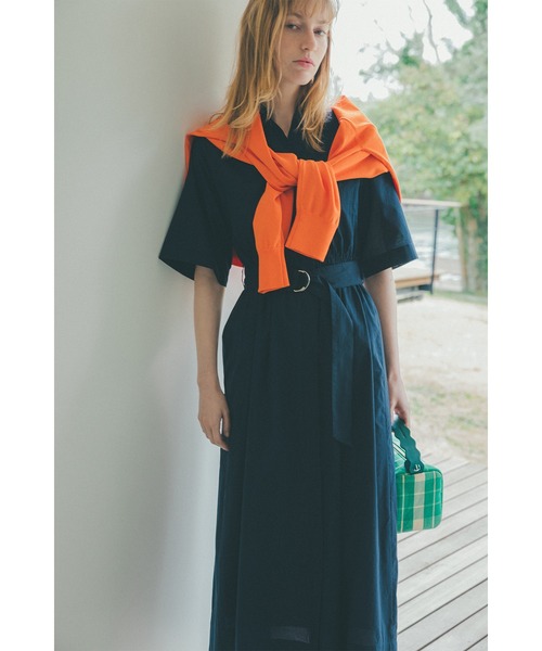 N.（N. Natural Beauty Basic）（エヌエヌナチュラルビューティーベーシック）の「◆波型ハンドルボストンショルダーバッグ（ショルダーバッグ・レディース・グリーン/アイボリー・ﾌﾘ-）」の10枚目の写真