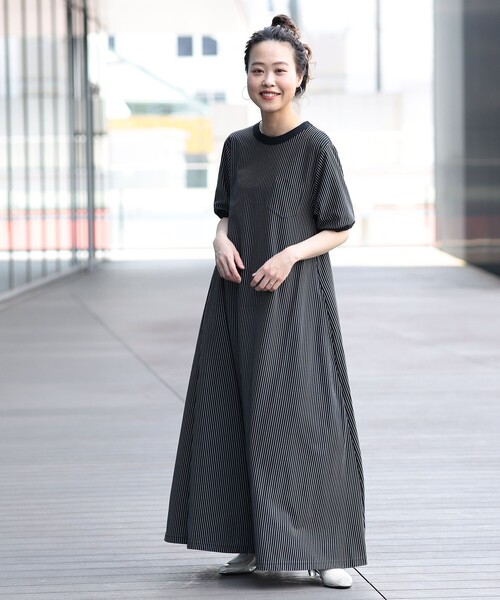 美品ビームスボーイ美シルエットきれい色カットツイルAラインマキシワンピース♪ 楽天市場】【SALE／50%OFF】BEAMS BOY / カット ツイル マキシ