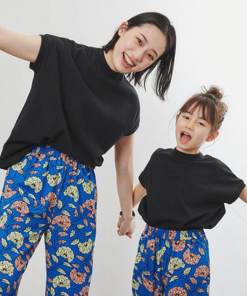 coen（コーエン）の「リピT・USAコットンハイネックTシャツ（Tシャツ/カットソー・キッズ・ホワイト/ブラック/その他6・140/130/150/120/110/100）」の4枚目の写真