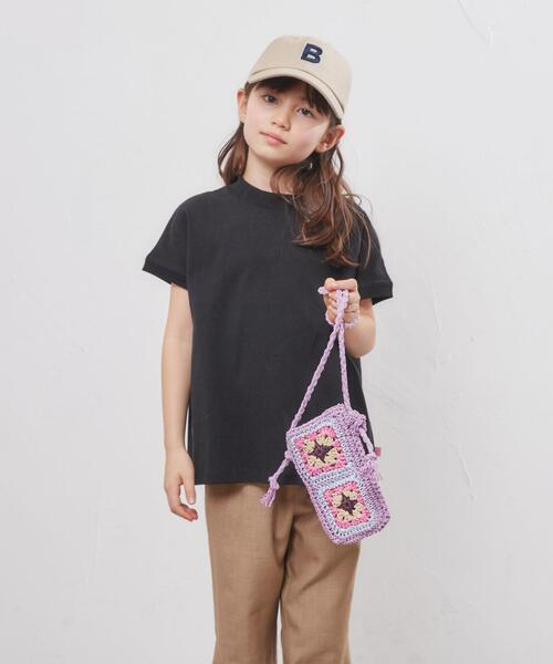 coen（コーエン）の「リピT・USAコットンハイネックTシャツ（Tシャツ/カットソー・キッズ・ホワイト/ブラック/その他6・140/130/150/120/110/100）」の10枚目の写真