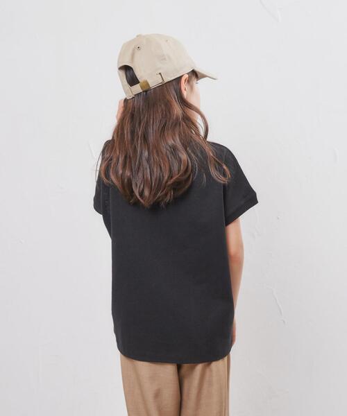 coen（コーエン）の「リピT・USAコットンハイネックTシャツ（Tシャツ/カットソー・キッズ・ホワイト/ブラック/その他6・140/130/150/120/110/100）」の12枚目の写真