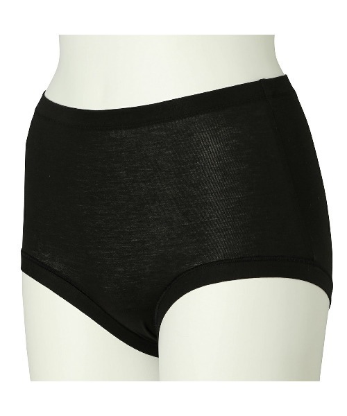 KID BLUE（キッドブルー）の「キッドブルー -23サマーコットンベア天 -ショートカルソン -KIUF134 -kidblue（ショーツ・レディース・ピンクベージュ/ブラック・M/L/XL）」の3枚目の写真