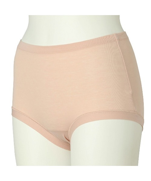 KID BLUE（キッドブルー）の「キッドブルー -23サマーコットンベア天 -ショートカルソン -KIUF134 -kidblue（ショーツ・レディース・ピンクベージュ/ブラック・M/L/XL）」の5枚目の写真