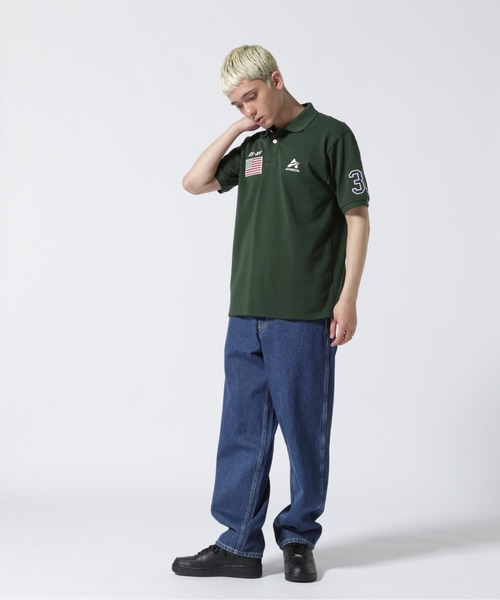 AVIREX（アヴィレックス）の「ポロシャツ ネバダ / POLO SHIRT NEVADA / アヴィレックス / AVIREX（ポロシャツ・メンズ・ホワイト系2/グリーン/ネイビー・2XL/L/M/XL）」の7枚目の写真