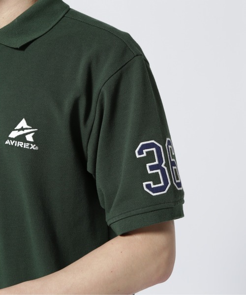 AVIREX（アヴィレックス）の「ポロシャツ ネバダ / POLO SHIRT NEVADA / アヴィレックス / AVIREX（ポロシャツ・メンズ・ホワイト系2/グリーン/ネイビー・2XL/L/M/XL）」の11枚目の写真