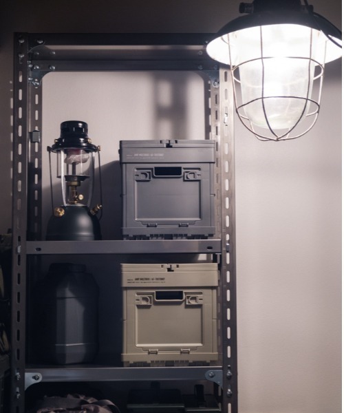 BIRTHDAY BAR(バースデイバー)の「AMP MULTIBOX マルチ収納ボックス(アウトドアグッズ・レディース・グレー/ベージュ・フリー)」の3枚目の写真