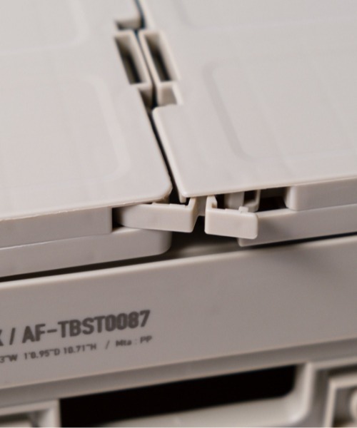 BIRTHDAY BAR(バースデイバー)の「AMP MULTIBOX マルチ収納ボックス(アウトドアグッズ・レディース・グレー/ベージュ・フリー)」の6枚目の写真