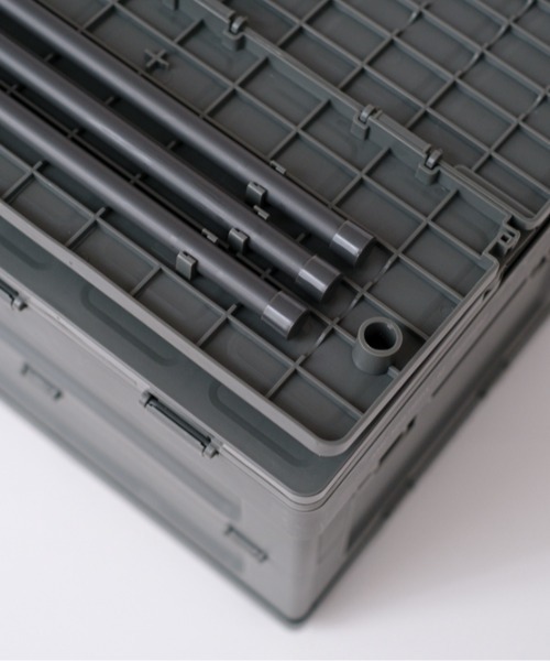 BIRTHDAY BAR(バースデイバー)の「AMP MULTIBOX マルチ収納ボックス(アウトドアグッズ・レディース・グレー/ベージュ・フリー)」の4枚目の写真