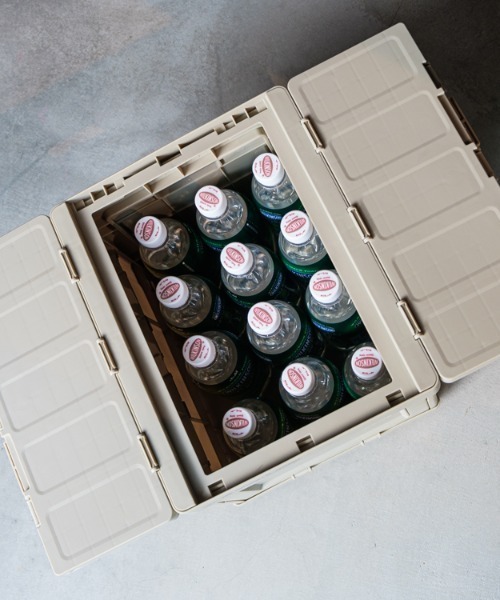 BIRTHDAY BAR(バースデイバー)の「AMP MULTIBOX マルチ収納ボックス(アウトドアグッズ・レディース・グレー/ベージュ・フリー)」の10枚目の写真