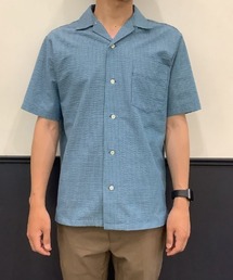 Pitta Re:) | オープンカラー半袖カジュアルシャツ(シャツ/ブラウス)