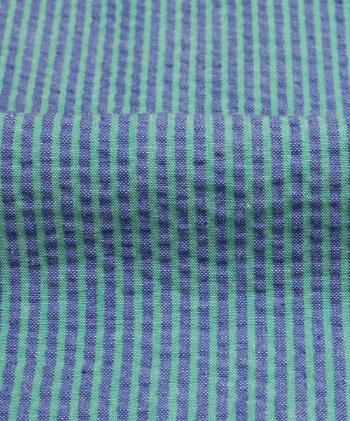 Pitta Re:)（ピッタリ）の「オープンカラー半袖カジュアルシャツ（シャツ/ブラウス・メンズ・ブルーグリーン・S/M/L/LL）」の4枚目の写真