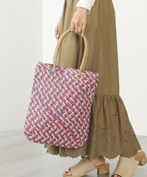 BEAMS HEART / ペーパー編みトート（トートバッグ）｜BEAMS HEART（ビームスハート）