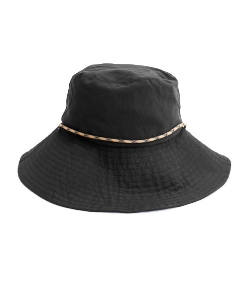 DONOBAN(ドノバン)の「パッカブル撥水つば広ハット(ハット・レディース・ブラック/ダークベージュ/キャメル・ONESIZE)」の8枚目の写真