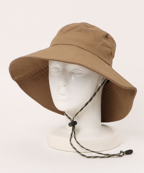 DONOBAN(ドノバン)の「パッカブル撥水つば広ハット(ハット・レディース・ブラック/ダークベージュ/キャメル・ONESIZE)」の6枚目の写真