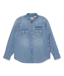 リーバイス/Levi's リラックスフィット ウエスタンシャツ ミディアムインディゴ MARCY MEDIUM WASH