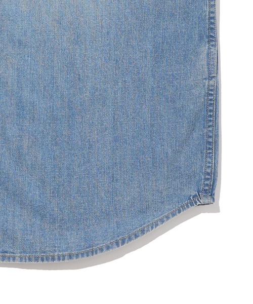 Levi's(リーバイス)の「リーバイス/Levi's リラックスフィット ウエスタンシャツ ミディアムインディゴ MARCY MEDIUM WASH(シャツ/ブラウス・メンズ・ブルー・S/L/M/XL)」の5枚目の写真