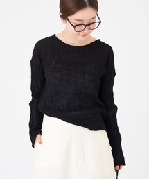 IENA | 《追加》【LES ATELIERS FRANCAIS DE CONFECTION】ロングスリーブトップス(シャツ/ブラウス)