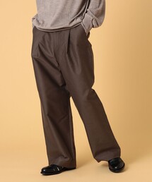 BEAMS LIGHTS | BEAMS LIGHTS / オリジナル モールスキン ワイドパンツ(その他パンツ)