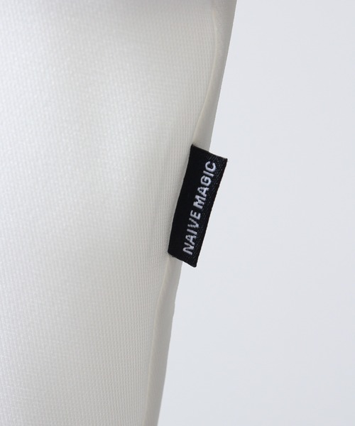 Art re A select（アトリエセレクト）の「DRAPE BOWTIE LOOSE SHIRTS/2way ボウタイ ドレープ トロミ ルーズ 半袖 レギュラーシャツ（シャツ/ブラウス・メンズ・ブラック/グレイッシュベージュ/ホワイト・L/M）」の9枚目の写真