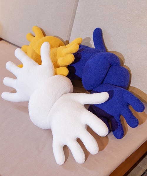 aimoha（アイモハ）の「aimoha home 手　ハッグ　ぬいぐるみ　癒しクッション（クッション/クッションカバー・レディース・グリーン/ブラウン/ホワイト/レッド/ブルー/ピンク/イエロー・FREE）」の15枚目の写真